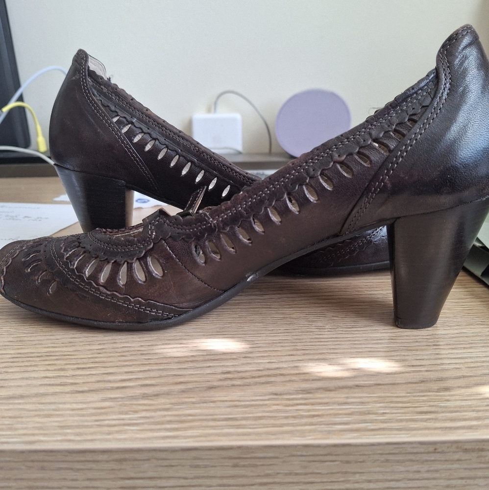Gabor Elegant Brown Women's Heels Us Size 8/UK 6